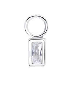 CZ Silver Charms CH-348